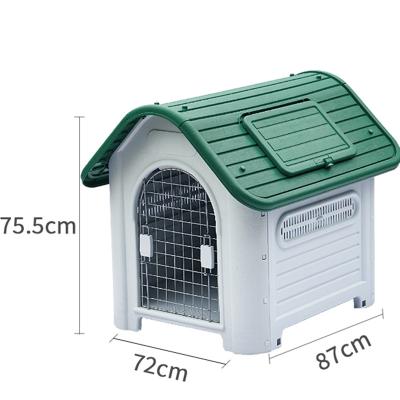 China Breathable Pet Cage and Environmental Houses Yiwu Resin Pet House for Outdoors Pet Cages Breeding for sale