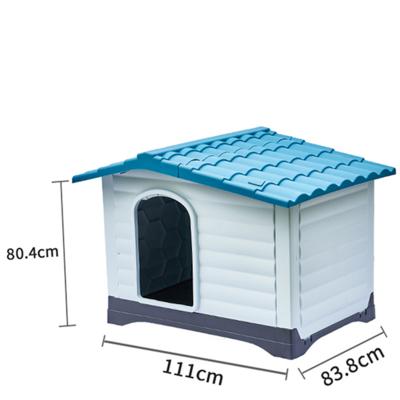 China Para de perros de pequeos breathable pet house pentagon outdoor house kennel with top pet houses for sale for sale