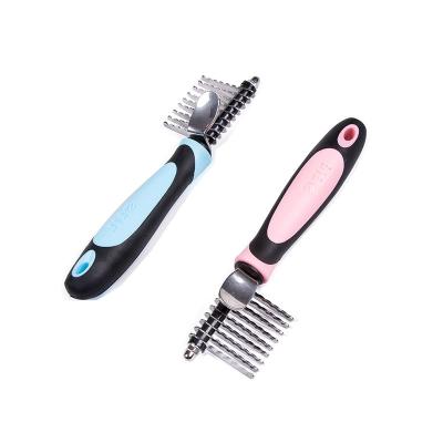 China Amazon Viable Frontier New Product Small And Medium Pet Cleaning And Grooming Tool Comb for sale