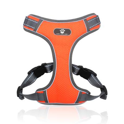 China Mid Stocked Border & T-Shaped Type Chest Large Dog Reflective Vest Harness for sale