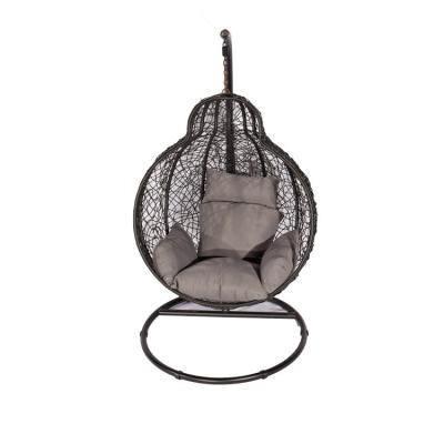 China China High Quality Modern Cotton Doll Garden Patio Swing Bed Chair Outdoor Hanging Rattan Patio for sale