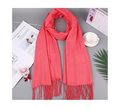 China Long Women Wedding Chiffon 2cm Chiffon Shawling Luxury Thick Shoulder Shawl Scarf for sale