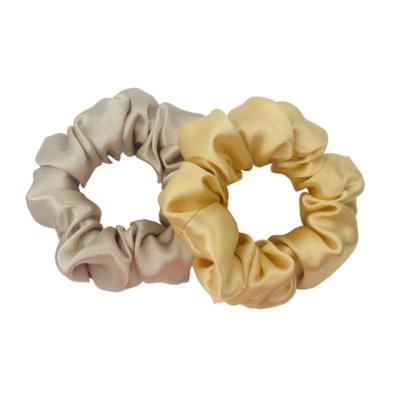 China Custom Wholesale Headdress Eco-friendly Flower Manufacturer Silk Hair Scrunchies Hair Band for sale