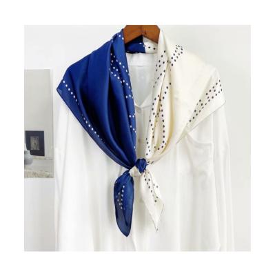 China European silk satin silk women's winter silk chiffon women's brand design brand shawl bridal shawl chiffon for sale