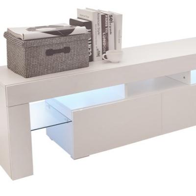 中国 (Height)Adjustable High Gloss Led TV Cabinet Furniture Designs Wooden TV Stand 販売のため