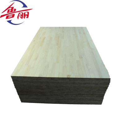 China Glulam Modern Finger Flat Joint Glue Joint Laminated Edged Boards FJL Te koop