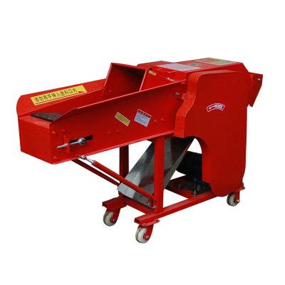 China Wheat Straw Grinder Corn Stalk Crusher Farms Animal Feed Aquatic Plant Chaff Cutter for sale