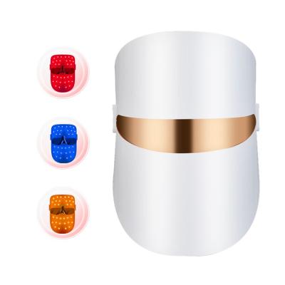 China Skin Tightening Light Up Therapy Photon 7 Color UV Rechargeable Beauty Led Face-Mask for sale