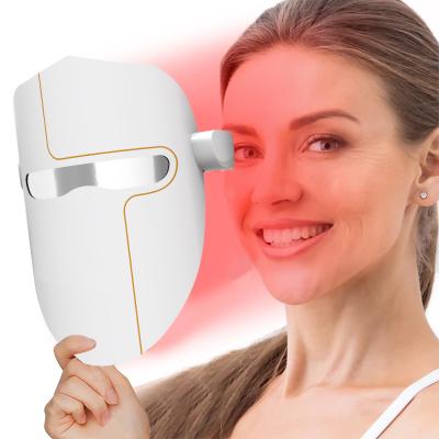 China Dye Removal Nano Infrared 7 Colors Neck Light Therapy Spray Healthy Active Led Care Facial Mask for sale