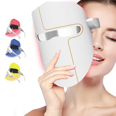 China Dye Removal Infrared Light Face Mask 7 Colors Beauty Therapy Home Use Led Facial Masks for sale