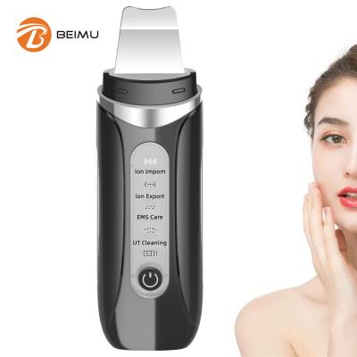 China DEEP CLEANSING Makeup Removing Scraper Face Spatula Clean Peeling Ultrasonic Skin Scrubber for sale