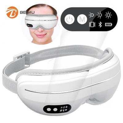 China Wrinkle Remover Smart Face Hot Pressure Beauty Instrument Care Eyes Ionic Facial Massage Vibration Eye Massager for sale