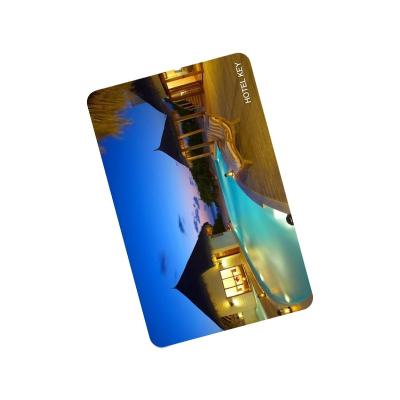 China Waterproof / Waterproof Smart F08 Chip Card Plastic RFID Card Custom Printable Hotel Key Card Access Control RFID Key Card for sale