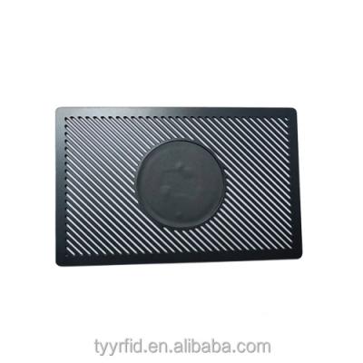 China New Desgin Access Control Card 13.56Mhz NFC Metal Business Card Waterproof/Waterproof Metal Business Card Credit Card With Chip for sale