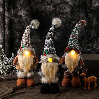 China Free Shipping UK Christmas Tree Party Decoration Supplies Decoracion Christmas Gnome No Face Elf Christmas Doll Ornament for sale