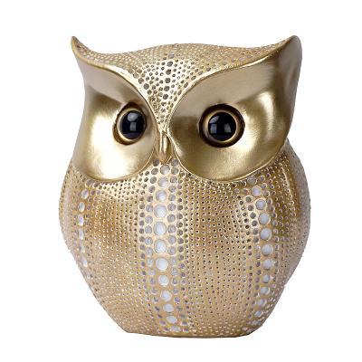 China Lovely Nordic Modern Minimalist Creative Soft Resin Crafts Owl Of Home Office Decorations Furnishings for sale