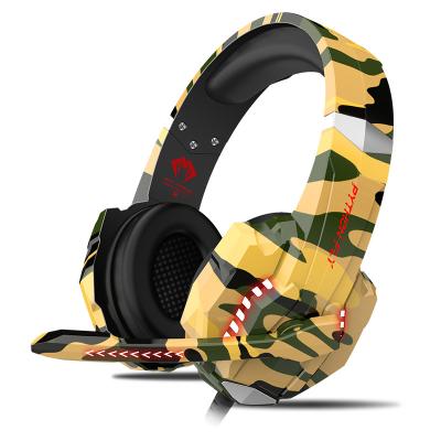 China 2021Hot Sound Product Perfect PC Gaming Headset Earphone With LED Light G9000 Pro DC Bass Stereo Wired Earphone Gaming Headset for sale