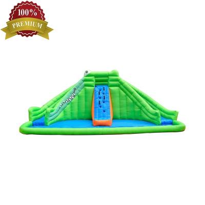 China New S048A Best Price Customized Available PVC Tarpaulin Water Slide Park Supplier In China 690x400x280cm for sale