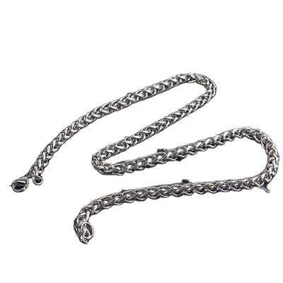 China Romantic chain necklace personality male girls INS't rub off NK joker hip hop street jewelry titanium steel chain for sale