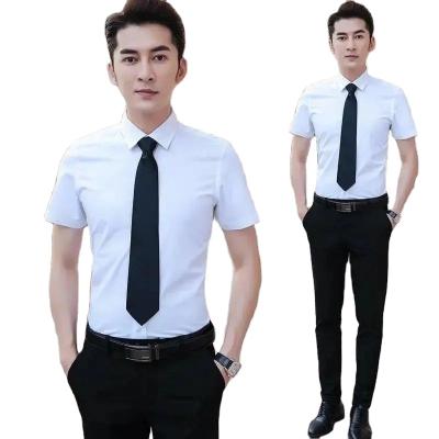 China Breathable Cultivate His Morality Shirt Men's Pants Suits White Shirt Interview Graduated College Students' Employment Suit for sale