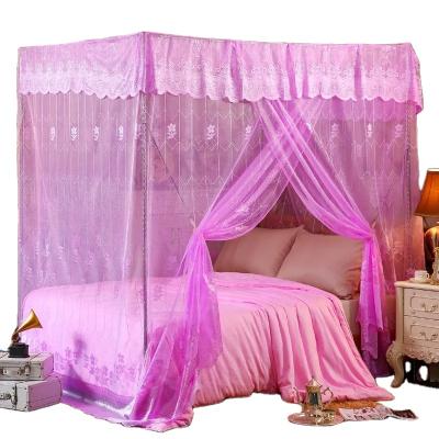 China Nondisposable new home old wedding nets thickening palace floor stand 1.8 cipher 1.5 hopper jacquard bed for sale