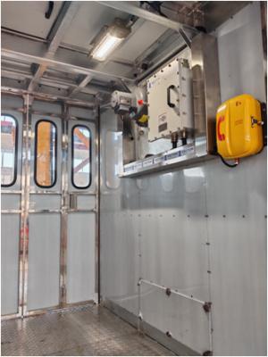 China Customizable Option ATEX Rack Pinion Hoist With Load Of 2000kg/cabin Installed Both Indoor And Outdoor for sale