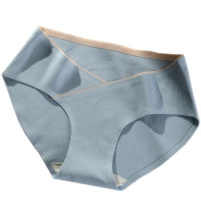 China Low Waist Sheer Underwear Anti-wrinkle Women Cotton Maternity Panties For Pregnant Women for sale