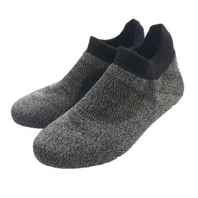 China New free stitching sock knit vamp cotton fabric men lightweight sports shoes upper with free stit for sale