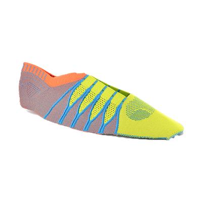 China High Quality Polyester Fabric Comfortable Custom Basketball Fly Knit Upper Sports Shoes for sale