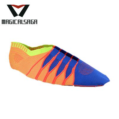 China Comfortable China Fujian Men's Lightweight Running Fly Knit 3D Sports Shoe Uppers for sale