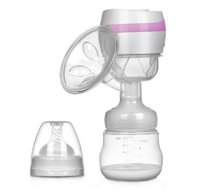 China BPA Free Wireless Integrated Breast Pump Electric High Suction Rechargeable Nursing Milker for sale