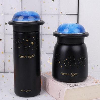 China Viable Creative Design Joint Star Walk Moon Stainless Steel Vacuum Cup Leakproof Use For Student Gift for sale