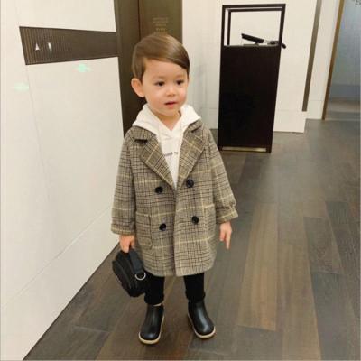 China Best Selling Breathable Kids Clothes Coats Toddler Baby Woolen Coat And Jackets Kids Boys Coats for sale