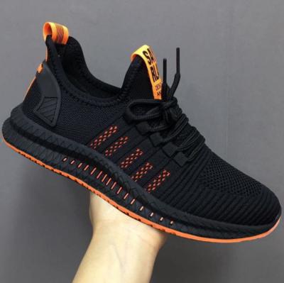 China Fashion Trend Fashion Fly Weave Upper Sport Shoes High Quality Shoes Mens Sports Running Sneakers 2021men Men's Casual Shoes for sale