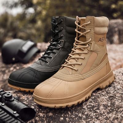 China Outdoor Breathable Tactical Boots Men's Camping Hiking Hiking Sports Combat Training Shoes Army Military Tactical Boots For Men for sale