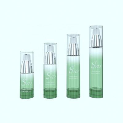 China 20ml 30ml 40ml 50ml Luxury Custom Cosmetic Plastic Packaging Bottle Airless Pump Bottles For Lotion Serum for sale