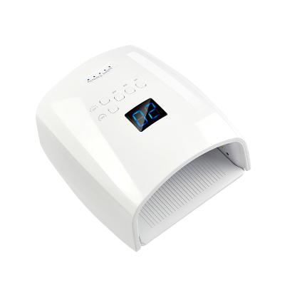 China 2022 New Arrival Quick Dry Treatment Wireless Dual Light Rechargeable Cordless UV Led Sun Gel Nail Dryer Lamp for sale