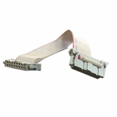 China COMPUTER 2.54mm Pitch FC-6/8/10/14/16/20/24/40/50/64 PIN JTAG ISP DOWNLOAD CABLE Flat Ribbon Data Cable FOR EN- DC3 IDC BOX HEAD for sale