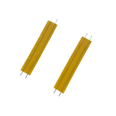 China RFC Pitch1.27mm Electronic Flat Ribbon Cable Jumpers 1P 2P FT Yellow Insulation 300V for sale