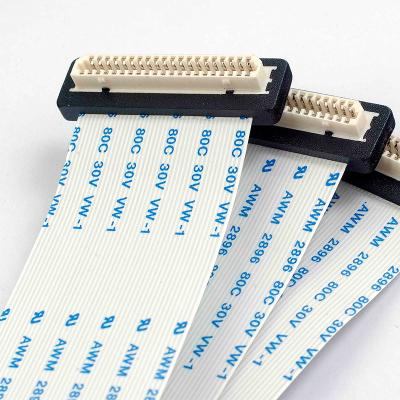 China Automobile factory supply 12 pin 0.5mm pitch cable ffc cable awm 20624 ribbon cable custom charging cable for sale