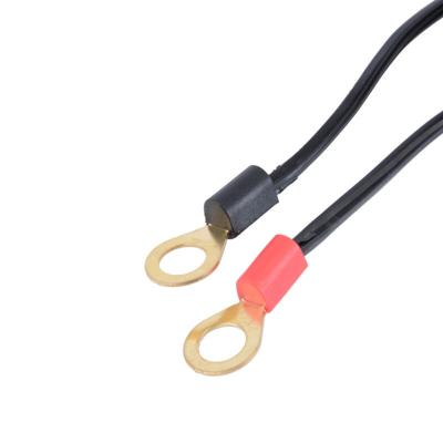 China 12V Motorcycle Battery Ring Terminal Harness Connector Charger Cable For Motorcycle Batter Accessories GW-WH0626 for sale