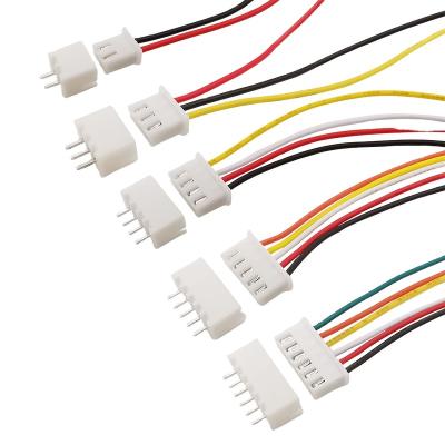 China JST Kit 2/3/4/5/6 Pin Plug With Terminal JST Wire Connector Extension 26AWG JST Male Female Connector PH2.0mm XH2.54mm for sale