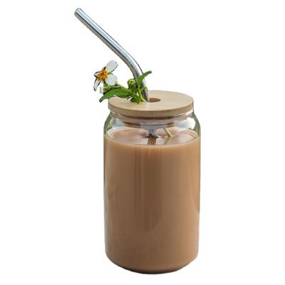 China 320/480ml Nordic Minimalist Beverage Glass Cup Drinking Container Coffee Wine Milk Beer Transparent Cola Juice Mug for sale