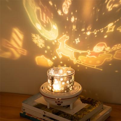 China Modern Professional Audio Lamp Home Bedroom Projection Home Maker Romantic Warm Light Night Light for sale