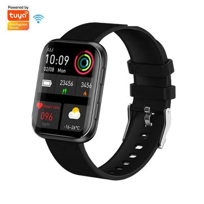 China Tuya Smart Home Wifi IOT App Tuya Smartwatch 1.69inch WiFi Smartwatch 1.69inch Super Slim G66 Blood Oxygen Monitor Fitness Tracker Watch for sale