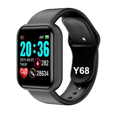 China GPS Navigation Y68 D20 Smart Watch Oxygen Blood Pressure Monitor Health Tracker Bracelet Wristband for sale