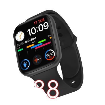 China Multiple-sports mode FK88 BT Calls Smart Watch Big Screen Heart Rate Sport Fitness Tracker Watch for sale