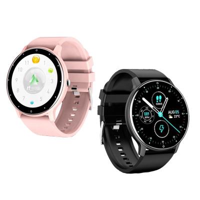 China MP3 Playback 1.28inch Touch Screen IP67 Heart Rate Sleep Tracking Sports ZL02 Full Round Waterproof Smart Watch for sale