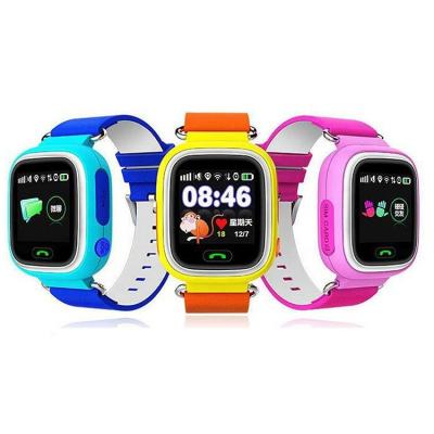 China CE Rohs 2G WiFi GPS Kids Wifi Anti SOS Tracking Lost Call Sim Card Children Q90 Smart Watch Q90 Smartwatch for sale