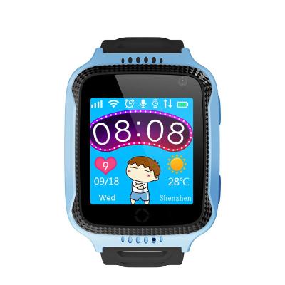 China Fashionable Touch Screen 1.44 Inch Body Temperature Health Monitor Q528C GPS Waterproof Smart Watch For Kids for sale